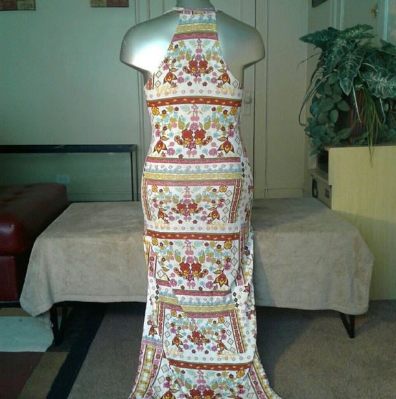 H&M Multicolored Beautiful Maxi - Picture 4 of 4